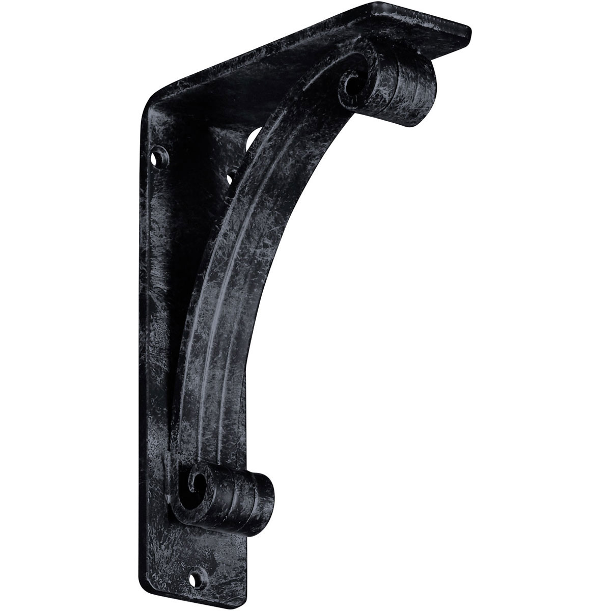 2"W X 5 1/2"D X 8"H Legacy Wrought Iron , (Triple Center Brace), Antiqued Bronze Furniture > Cabinets & Storage > Ironing Centers Ekena Millwork 2"W x 5 1/2"D x 8"H Antiqued Pewter