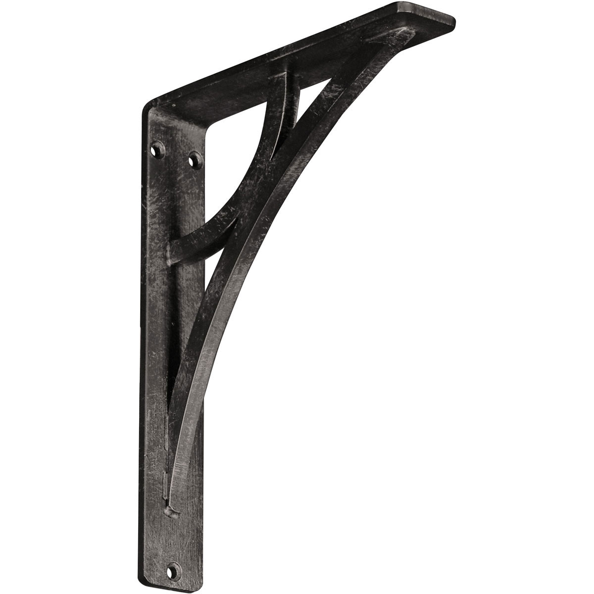 1 1/2"W X 5 1/2"D X 8"H Galveston Wrought Iron , (Single Center Brace), Antiqued Copper Furniture > Cabinets & Storage > Ironing Centers Ekena Millwork 1 1/2"W x 7 1/2"D x 10"H Silver