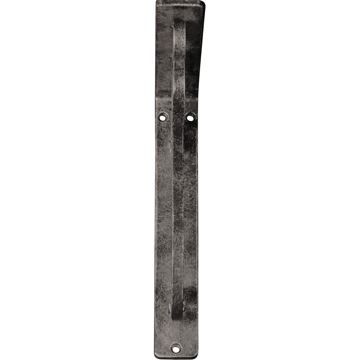 1 1/2"W X 7 1/2"D X 10"H Avery Wrought Iron , (Single Center Brace), Antiqued Bronze Furniture > Cabinets & Storage > Ironing Centers Ekena Millwork 1 1/2"W x 7 1/2"D x 10"H Antiqued Warm Silver