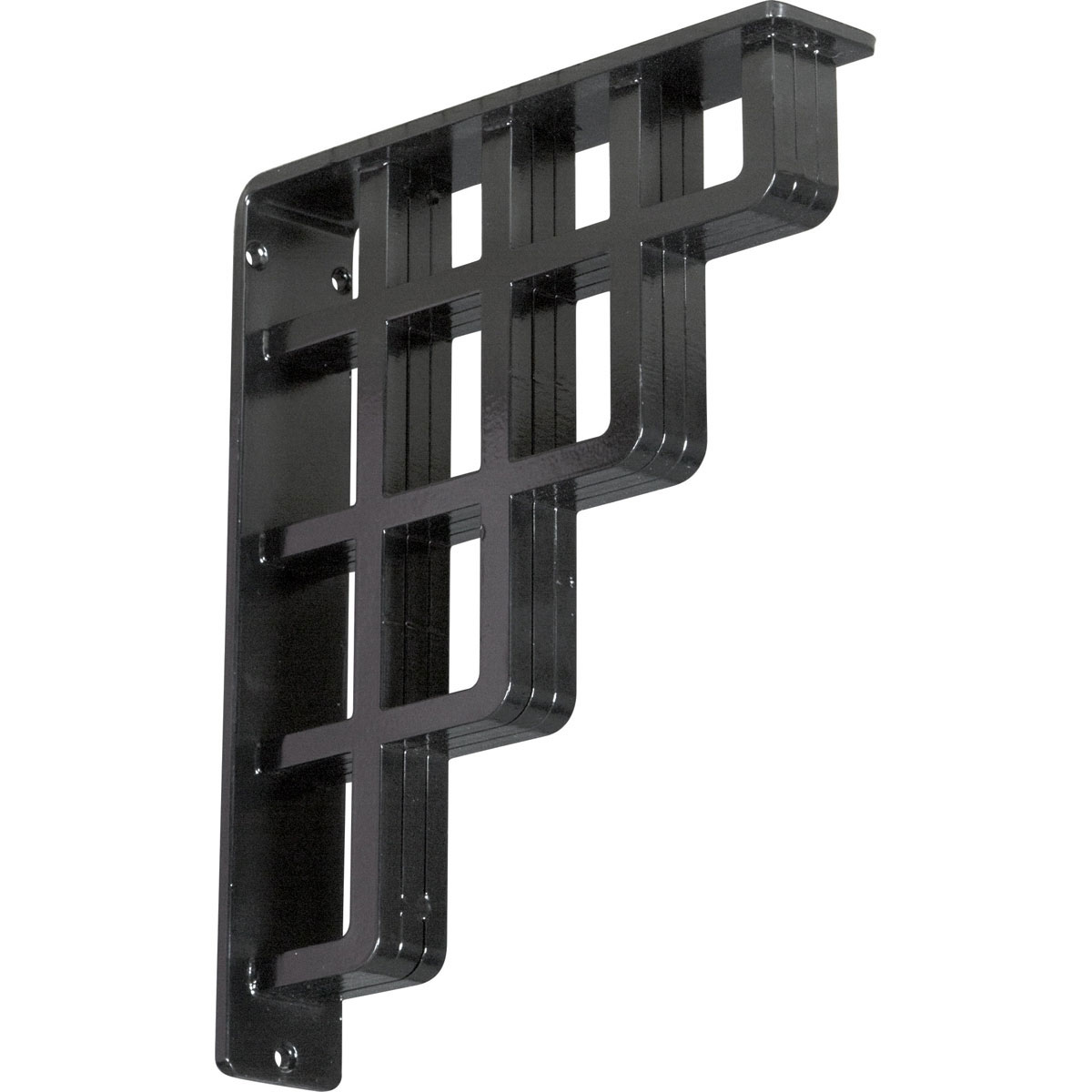 1 1/2"W X 12"D X 15"H Diane Wrought Iron , (Single Center Brace), Antiqued Copper Furniture > Cabinets & Storage > Ironing Centers Ekena Millwork 2" W x 10" D x 12" H Powder Coated Black