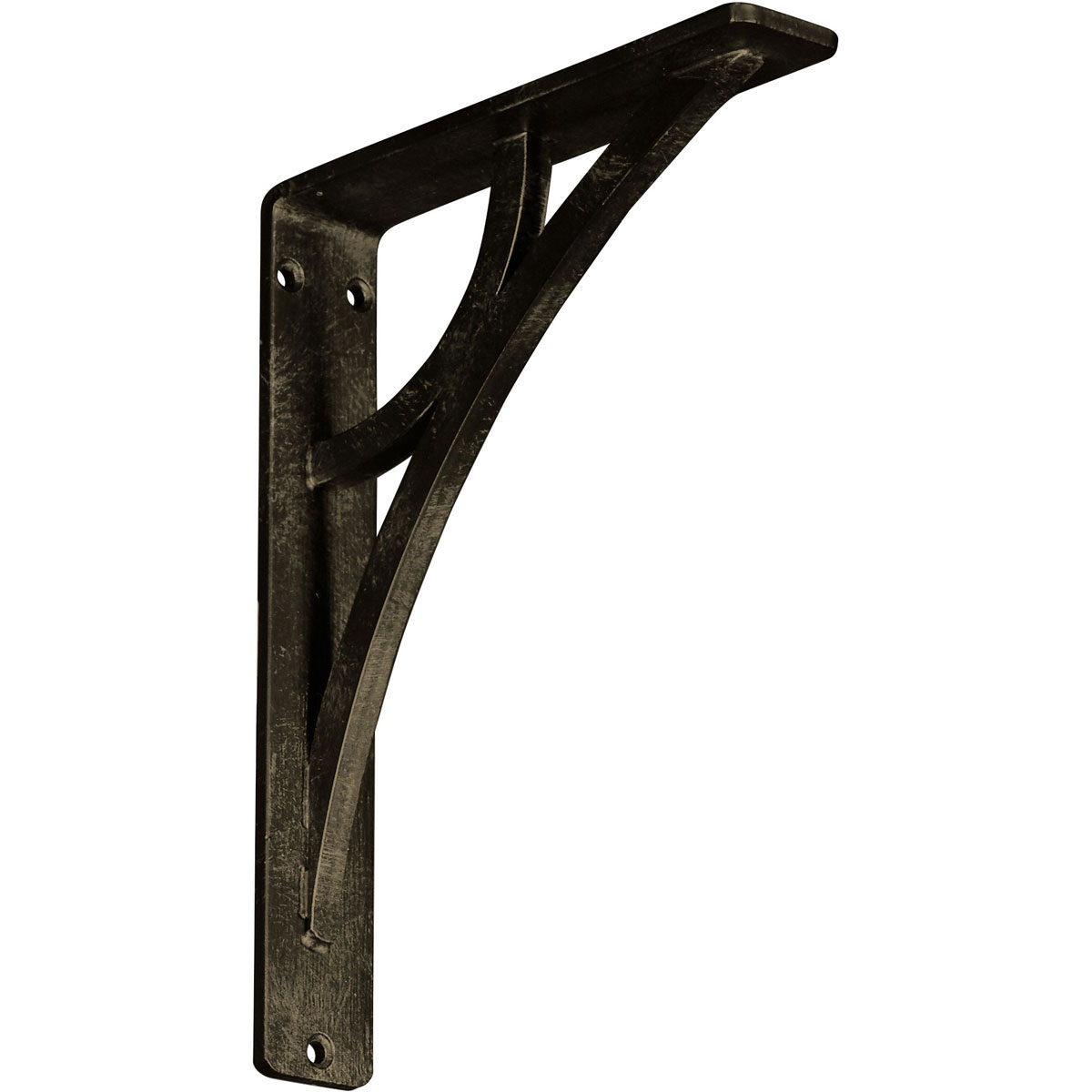 1 1/2"W X 5 1/2"D X 8"H Galveston Wrought Iron , (Single Center Brace), Antiqued Copper Furniture > Cabinets & Storage > Ironing Centers Ekena Millwork 1 1/2"W x 7 1/2"D x 10"H Antiqued Pale Gold