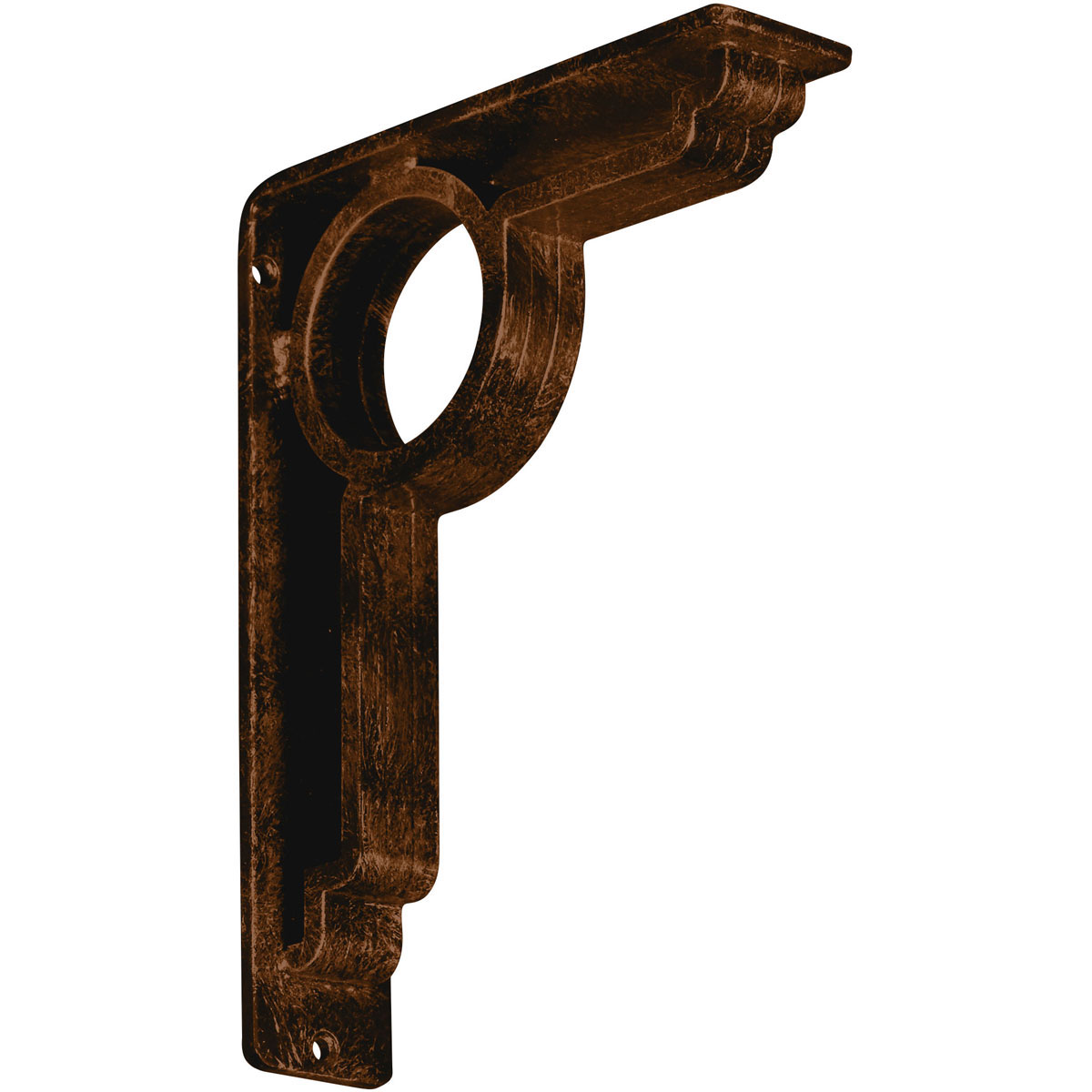 1 1/2"W X 12"D X 15"H Maria Wrought Iron , (Single Center Brace), Antiqued Pale Gold Furniture > Cabinets & Storage > Ironing Centers Ekena Millwork 2"W x 7 1/2"D x 10"H Antiqued Bronze