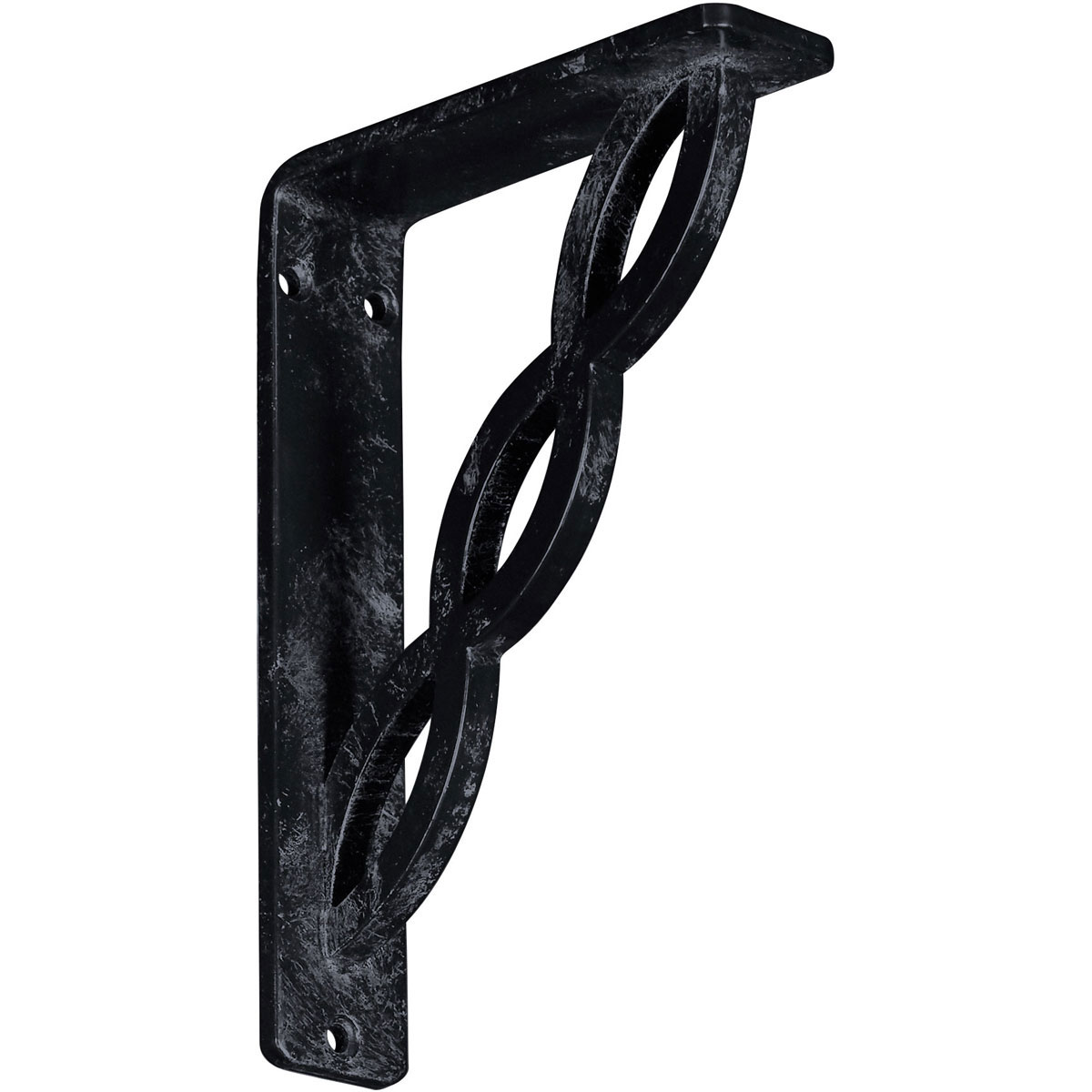 1 1/2"W X 10"D X 12"H Loera Wrought Iron , (Single Center Brace), Antiqued Brass Furniture > Cabinets & Storage > Ironing Centers Ekena Millwork 1 1/2"W x 5 1/2"D x 8"H Antiqued Pewter