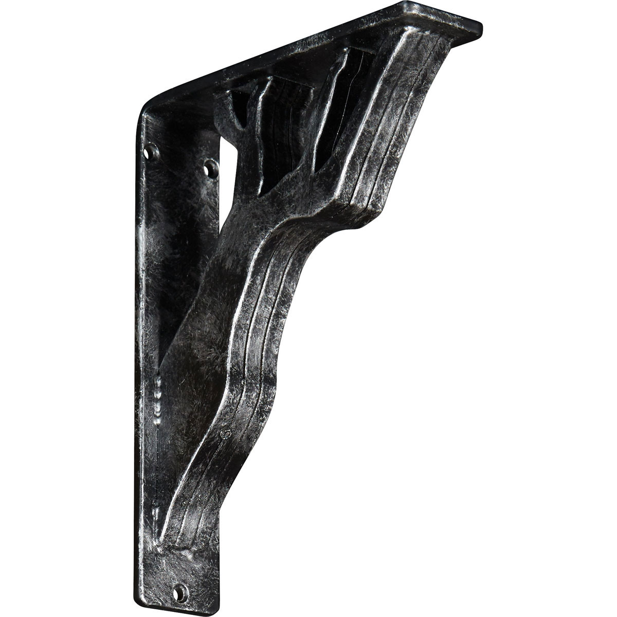 2"W X 12"D X 15"H Damon Wrought Iron , (Triple Center Brace), Antiqued Brass Furniture > Cabinets & Storage > Ironing Centers Ekena Millwork 2"W x 7 1/2"D x 10"H Silver