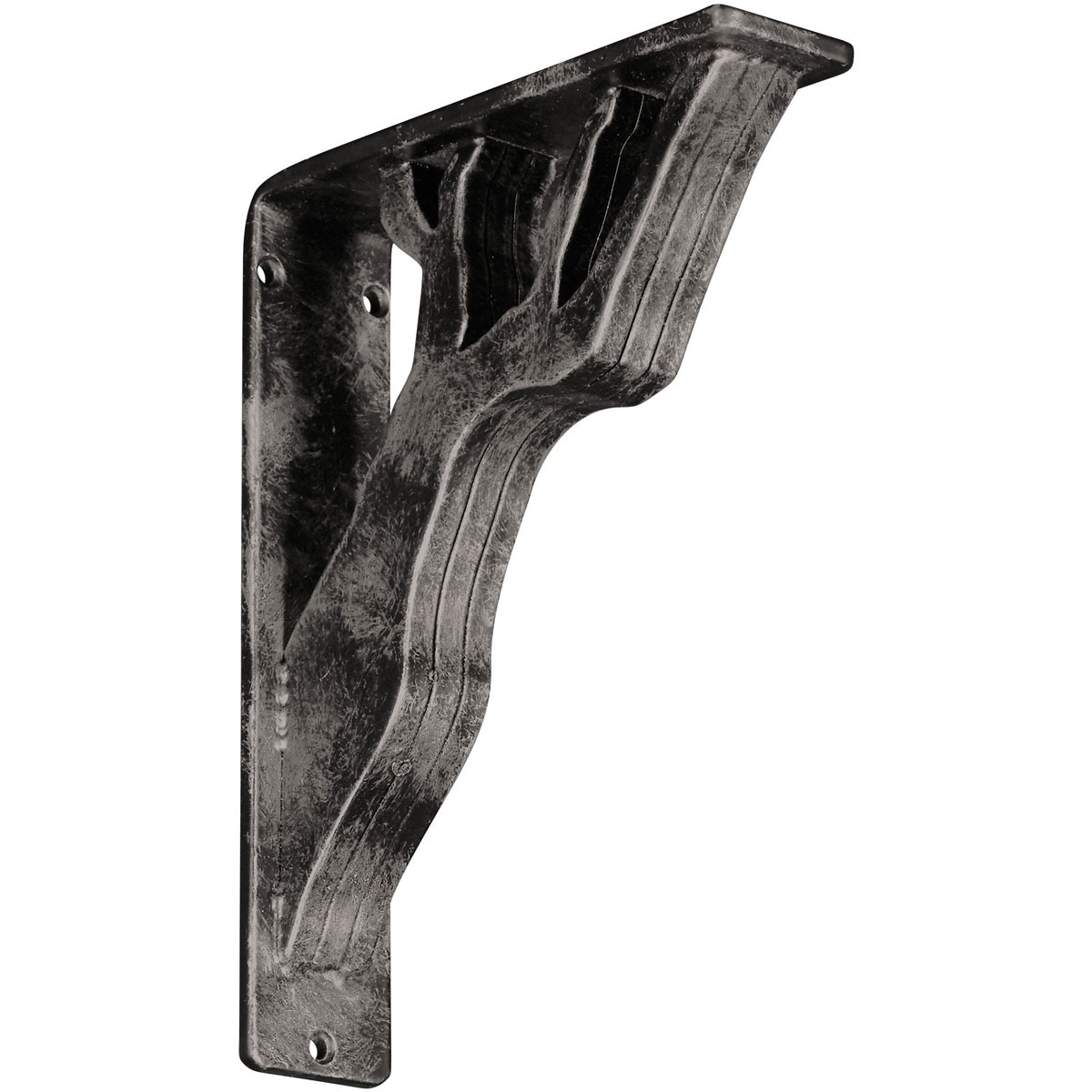 1 1/2"W X 12"D X 15"H Damon Wrought Iron , (Single Center Brace), Antiqued Copper Furniture > Cabinets & Storage > Ironing Centers Ekena Millwork 2"W x 7 1/2"D x 10"H Antiqued Warm Silver