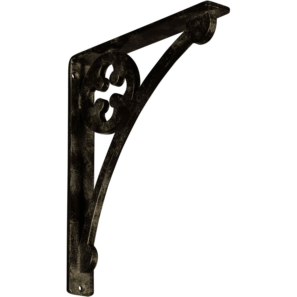 1 1/2"W X 12"D X 15"H Crawley Wrought Iron , (Single Center Brace), Antiqued Copper Furniture > Cabinets & Storage > Ironing Centers Ekena Millwork 1 1/2"W x 10"D x 12"H Antiqued Pale Gold