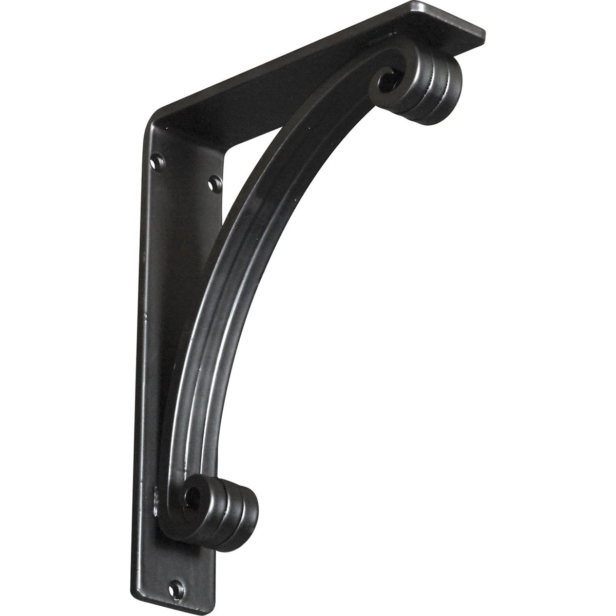 2"W X 5 1/2"D X 8"H Legacy Wrought Iron , (Triple Center Brace), Antiqued Pale Gold Furniture > Cabinets & Storage > Ironing Centers Ekena Millwork 2"W x 7 1/2"D x 10"H Powder Coated Black