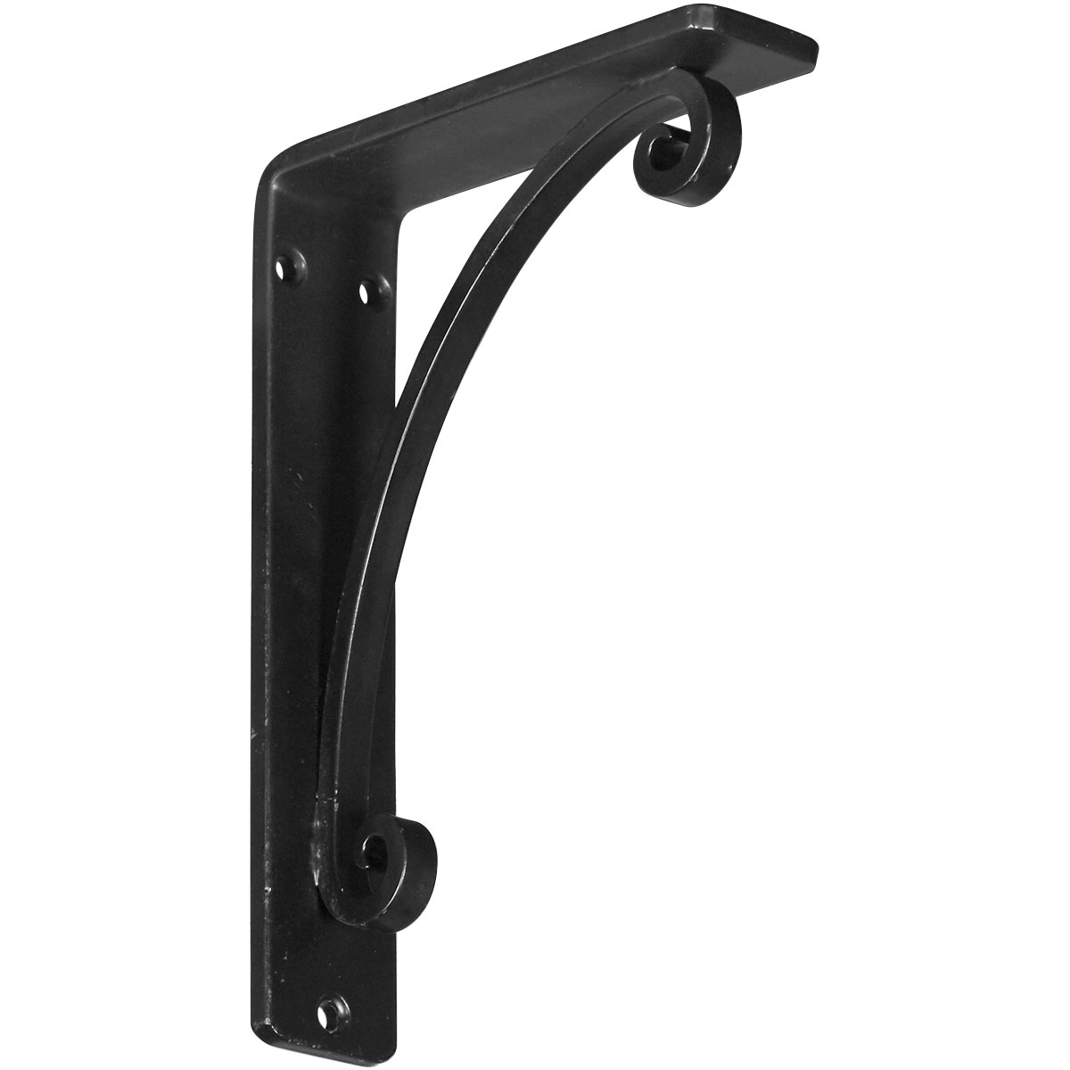 2"W X 5 1/2"D X 8"H Legacy Wrought Iron , (Triple Center Brace), Antiqued Bronze Furniture > Cabinets & Storage > Ironing Centers Ekena Millwork 1 1/2"W x 5 1/2"D x 8"H Powder Coated Black
