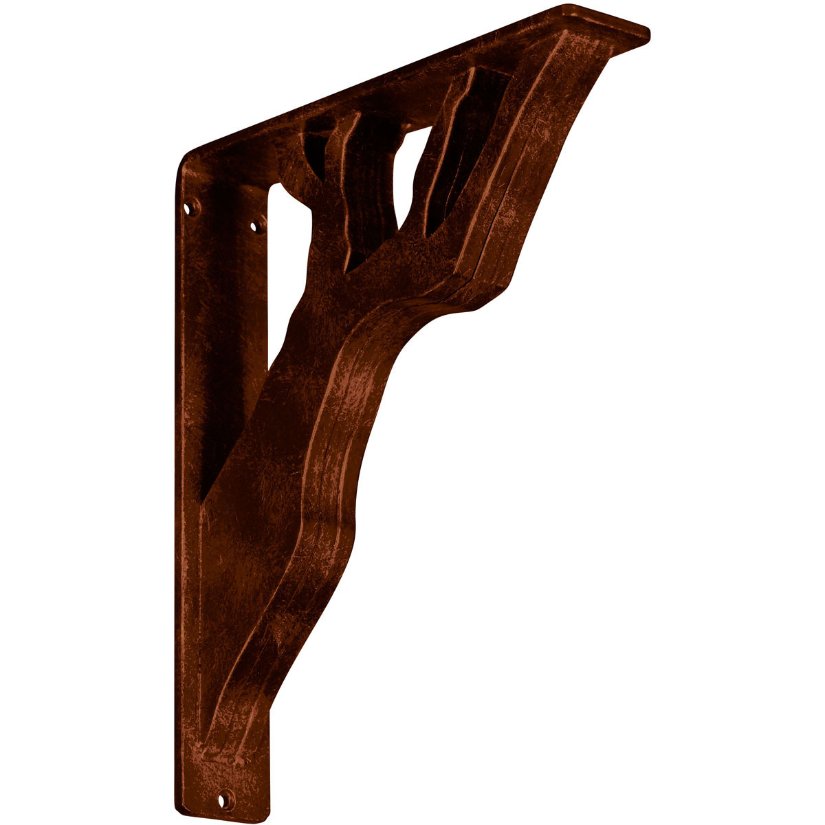 1 1/2"W X 12"D X 15"H Damon Wrought Iron , (Single Center Brace), Antiqued Copper Furniture > Cabinets & Storage > Ironing Centers Ekena Millwork 2" W x 10" D x 12" H Antiqued Copper