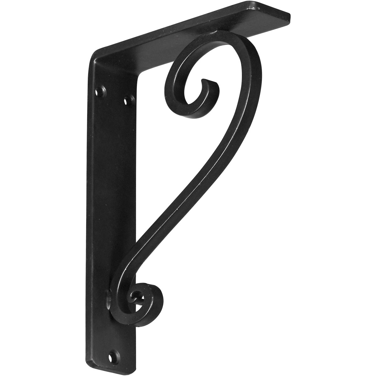 1 1/2"W X 10"D X 12"H Edwards Wrought Iron , (Single Center Brace), Antiqued Brass Furniture > Cabinets & Storage > Ironing Centers Ekena Millwork 1 1/2"W x 5 1/2"D x 8"H Powder Coated Black