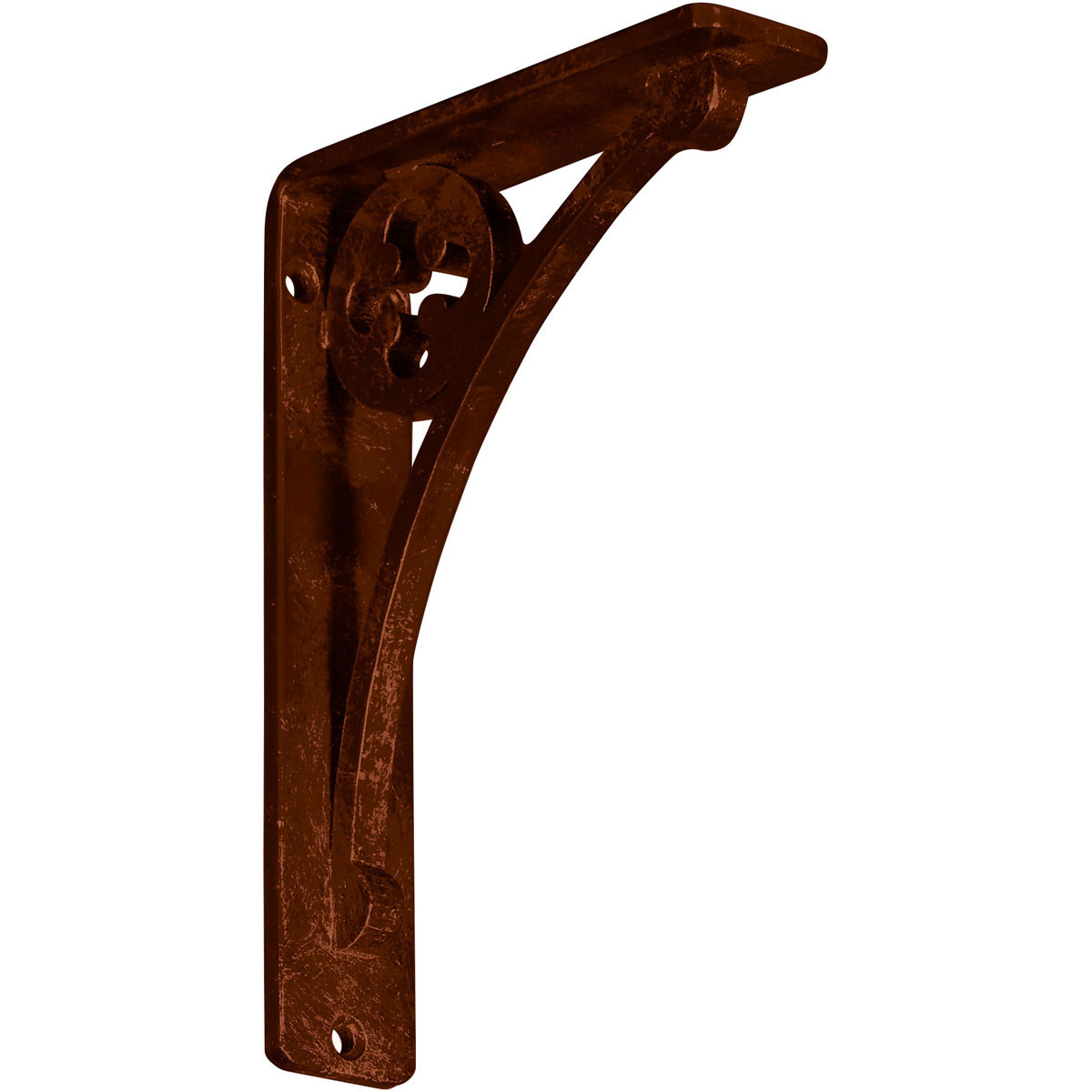 1 1/2"W X 12"D X 15"H Crawley Wrought Iron , (Single Center Brace), Antiqued Copper Furniture > Cabinets & Storage > Ironing Centers Ekena Millwork 1 1/2"W x 5 1/2"D x 8"H Antiqued Copper