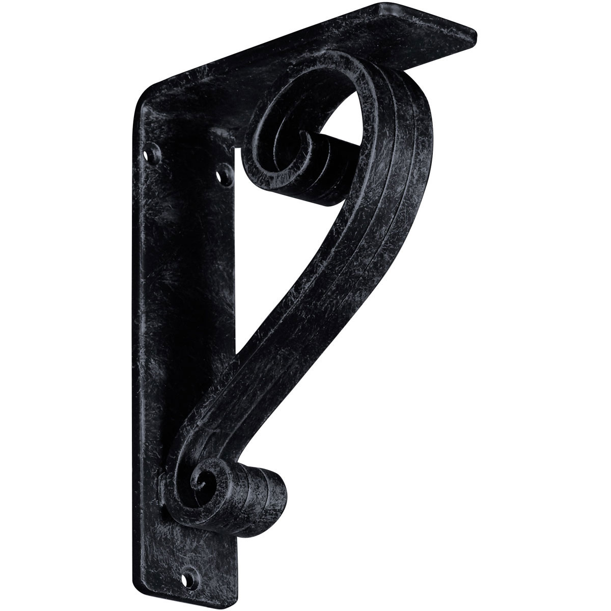 1 1/2"W X 10"D X 12"H Edwards Wrought Iron , (Single Center Brace), Antiqued Brass Furniture > Cabinets & Storage > Ironing Centers Ekena Millwork 2"W x 5 1/2"D x 8"H Antiqued Pewter