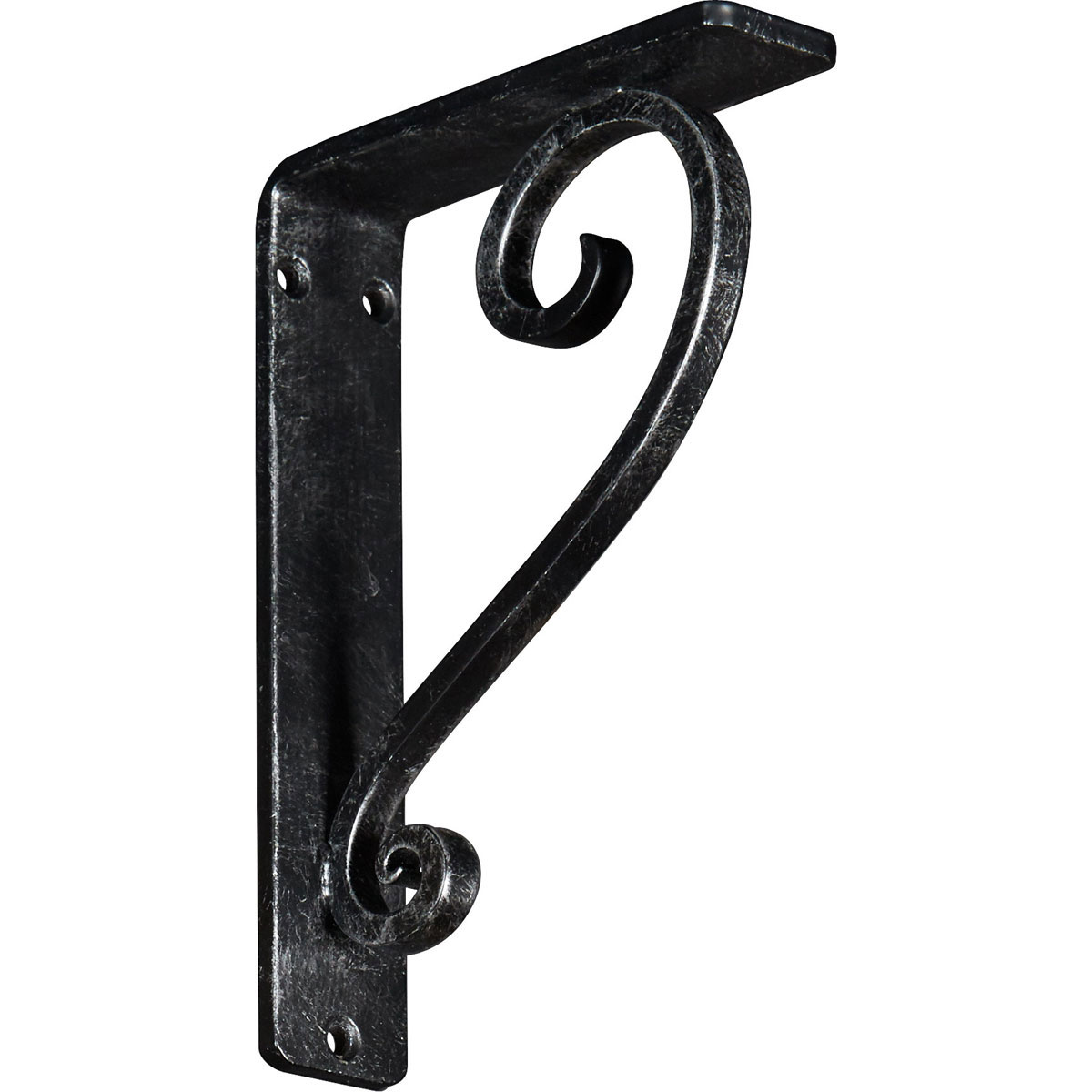 1 1/2"W X 12"D X 15"H Edwards Wrought Iron , (Single Center Brace), Antiqued Bronze Furniture > Cabinets & Storage > Ironing Centers Ekena Millwork 1 1/2"W x 5 1/2"D x 8"H Silver