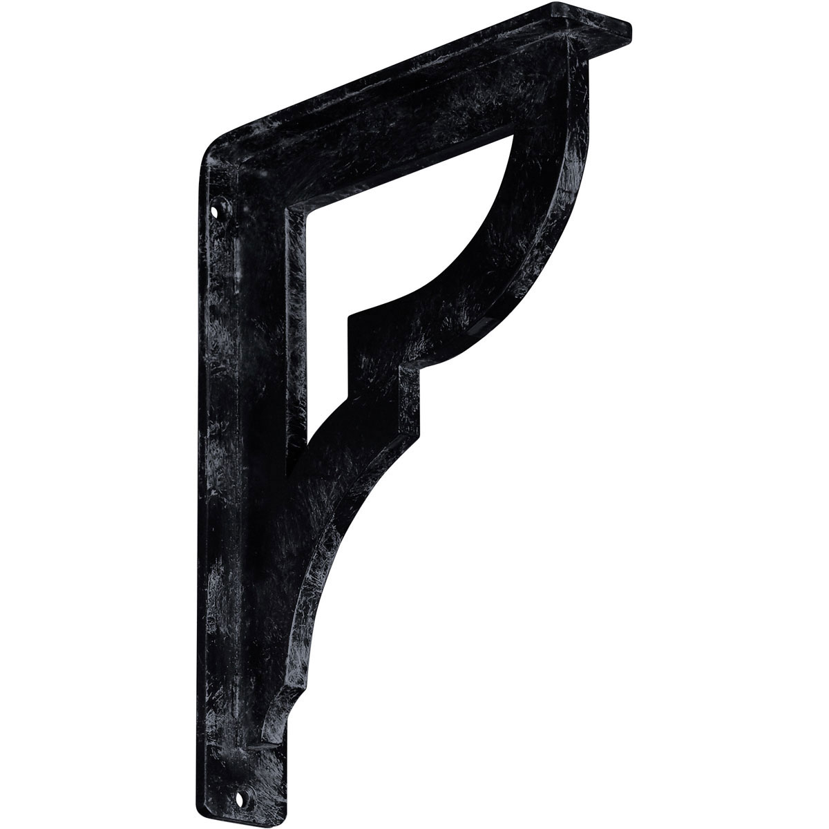 2"W X 12"D X 15"H Bradford Wrought Iron , (Triple Center Brace), Antiqued Bronze Furniture > Cabinets & Storage > Ironing Centers Ekena Millwork 1 1/2"W x 7 1/2"D x 10"H Antiqued Pewter