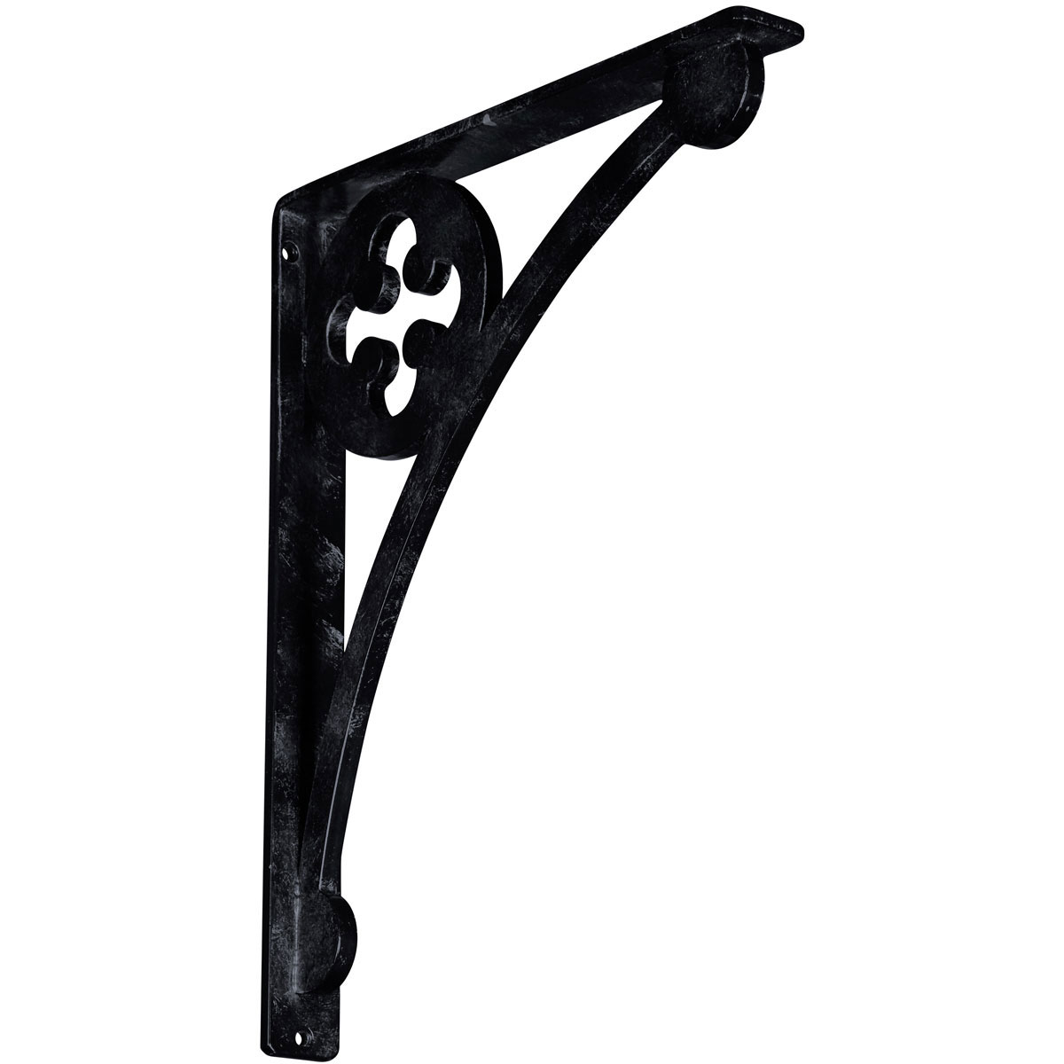 1 1/2"W X 12"D X 15"H Crawley Wrought Iron , (Single Center Brace), Antiqued Copper Furniture > Cabinets & Storage > Ironing Centers Ekena Millwork 1 1/2"W x 12"D x 15"H Antiqued Pewter
