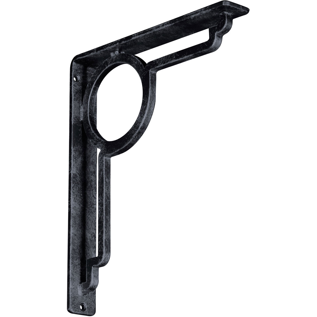 1 1/2"W X 12"D X 15"H Maria Wrought Iron , (Single Center Brace), Antiqued Pale Gold Furniture > Cabinets & Storage > Ironing Centers Ekena Millwork 1 1/2"W x 10"D x 12"H Antiqued Pewter