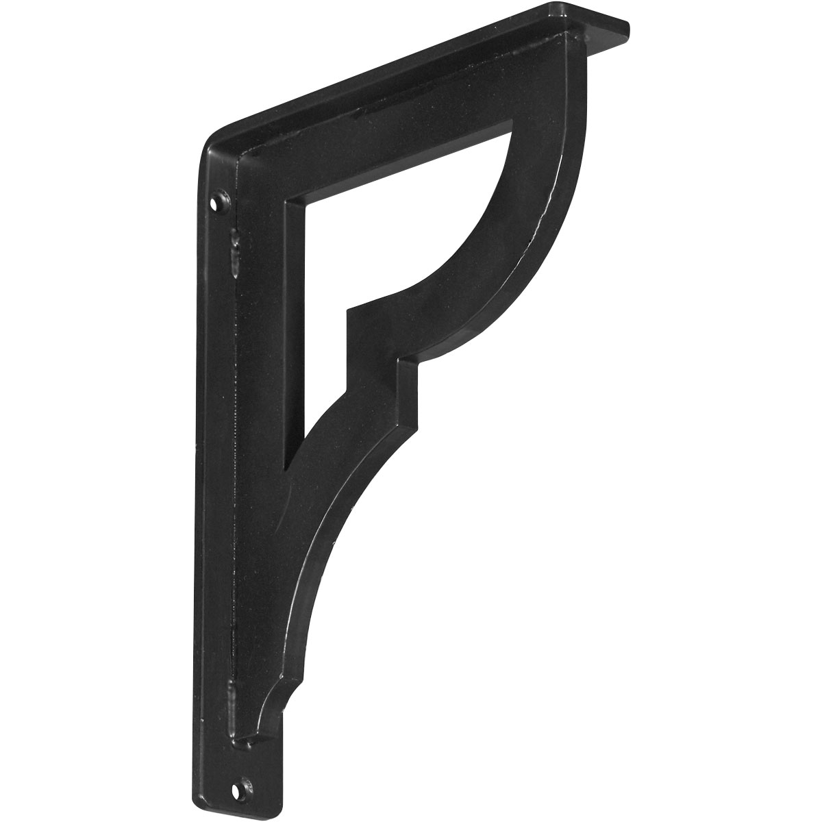 2"W X 12"D X 15"H Bradford Wrought Iron , (Triple Center Brace), Antiqued Bronze Furniture > Cabinets & Storage > Ironing Centers Ekena Millwork 1 1/2"W x 7 1/2"D x 10"H Powder Coated Black