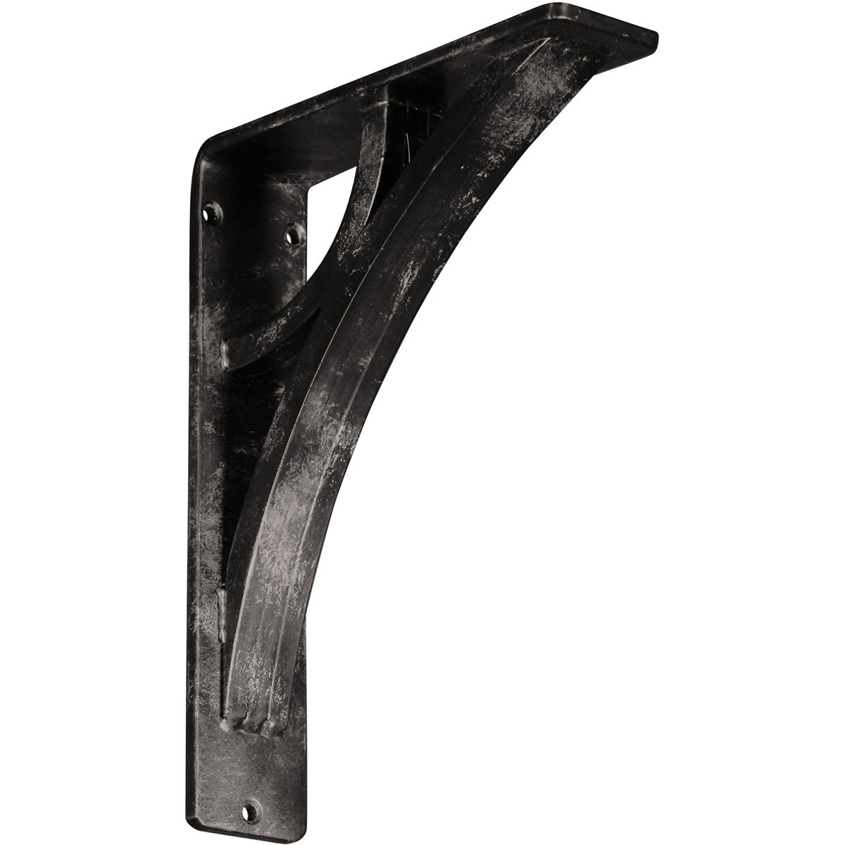 1 1/2"W X 5 1/2"D X 8"H Galveston Wrought Iron , (Single Center Brace), Antiqued Copper Furniture > Cabinets & Storage > Ironing Centers Ekena Millwork 2"W x 7 1/2"D x 10"H Silver