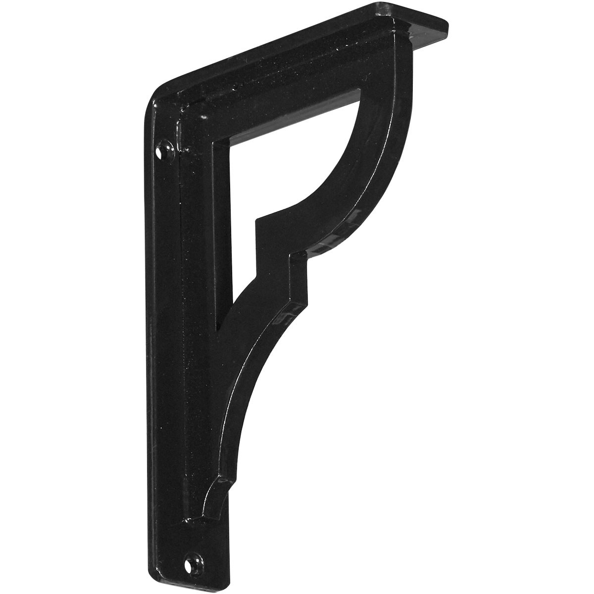 2"W X 12"D X 15"H Bradford Wrought Iron , (Triple Center Brace), Antiqued Bronze Furniture > Cabinets & Storage > Ironing Centers Ekena Millwork 1 1/2"W x 5 1/2"D x 8"H Powder Coated Black