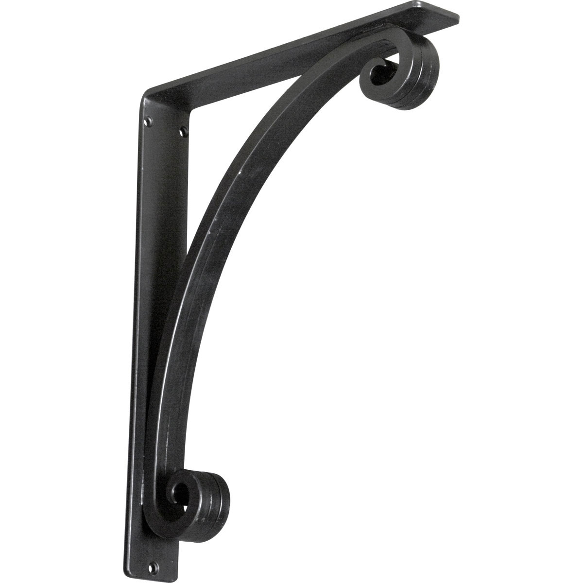 2"W X 5 1/2"D X 8"H Legacy Wrought Iron , (Triple Center Brace), Antiqued Bronze Furniture > Cabinets & Storage > Ironing Centers Ekena Millwork 2" W x 12" D x 15" H Powder Coated Black