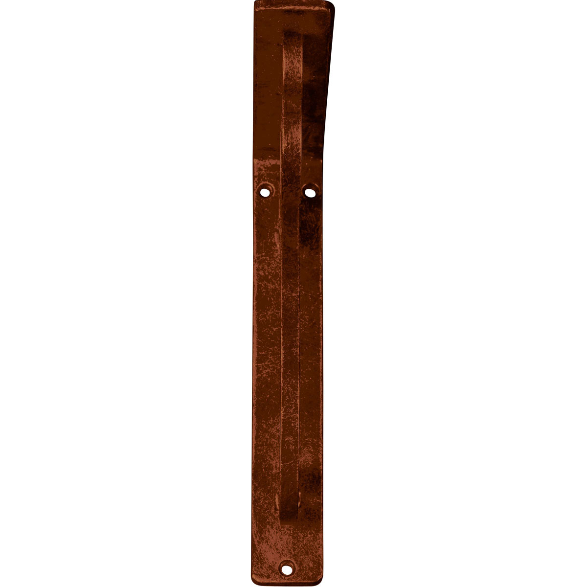 1 1/2"W X 7 1/2"D X 10"H Avery Wrought Iron , (Single Center Brace), Antiqued Pale Gold Furniture > Cabinets & Storage > Ironing Centers Ekena Millwork 1 1/2"W x 7 1/2"D x 10"H Antiqued Copper