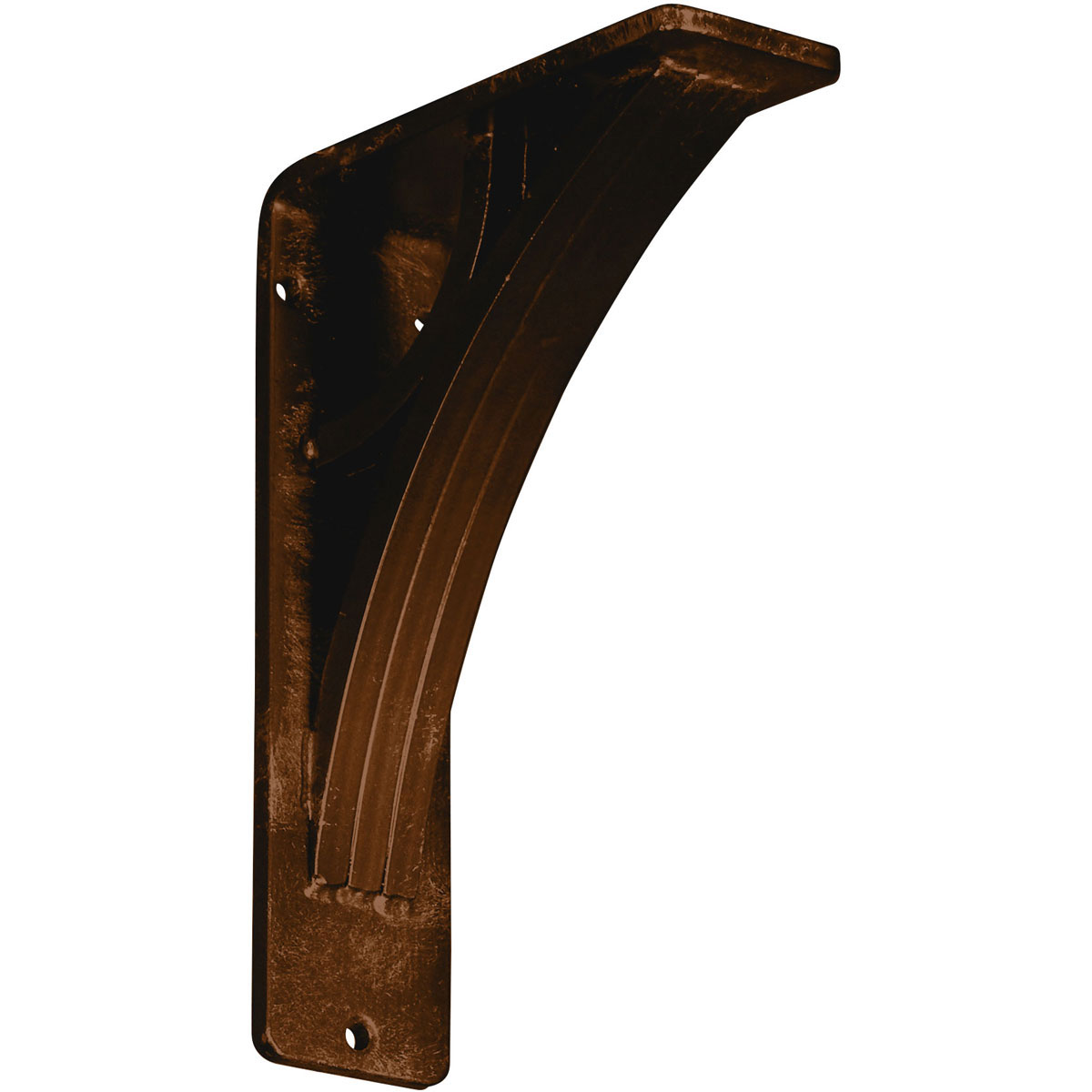 1 1/2"W X 5 1/2"D X 8"H Galveston Wrought Iron , (Single Center Brace), Antiqued Copper Furniture > Cabinets & Storage > Ironing Centers Ekena Millwork 2"W x 5 1/2"D x 8"H Antiqued Bronze