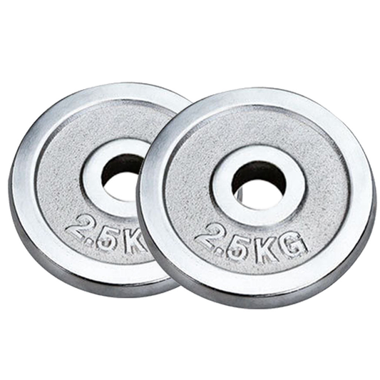 Tking Fashion Standard Cast Iron Weight Plate Set 1-Inch Center Hole for Adjustable Dumbbell, Standard Barbell - Set (1 Pair Total 11LB)