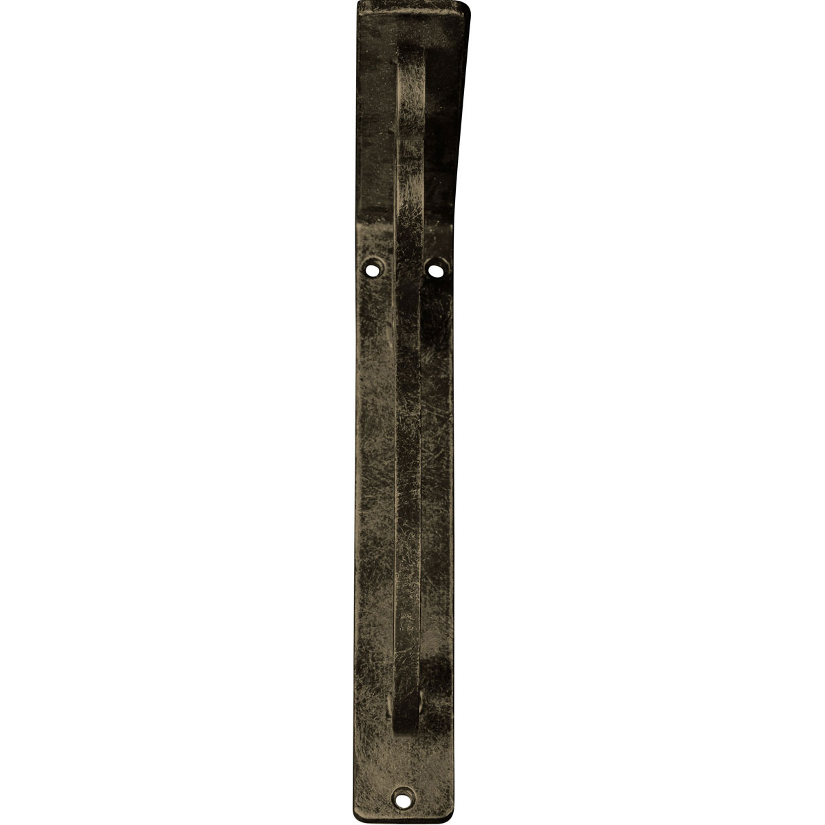 1 1/2"W X 7 1/2"D X 10"H Avery Wrought Iron , (Single Center Brace), Antiqued Bronze Furniture > Cabinets & Storage > Ironing Centers Ekena Millwork 1 1/2"W x 7 1/2"D x 10"H Antiqued Pale Gold