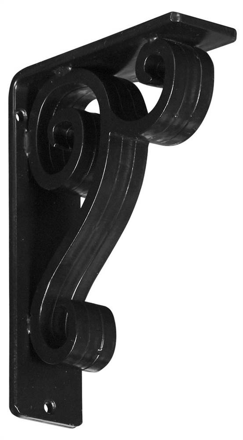 Devon Triple Wrought Iron Bracket with Triple Center Brace (2 In. W X 5.5 In. D X 8 In. H (3.93 Lbs.)) Furniture > Cabinets & Storage > Ironing Centers PCI Enterprises 2 in. W x 10 in. D x 12 in. H (9.66 lbs.)