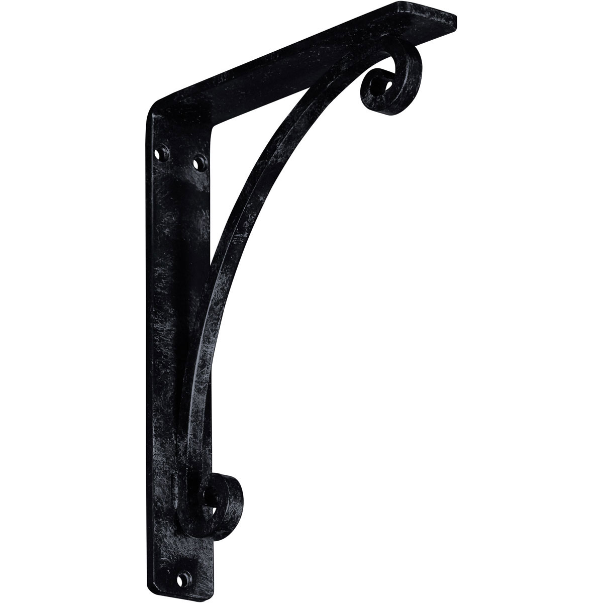 2"W X 5 1/2"D X 8"H Legacy Wrought Iron , (Triple Center Brace), Antiqued Pale Gold Furniture > Cabinets & Storage > Ironing Centers Ekena Millwork 1 1/2"W x 7 1/2"D x 10"H Antiqued Pewter