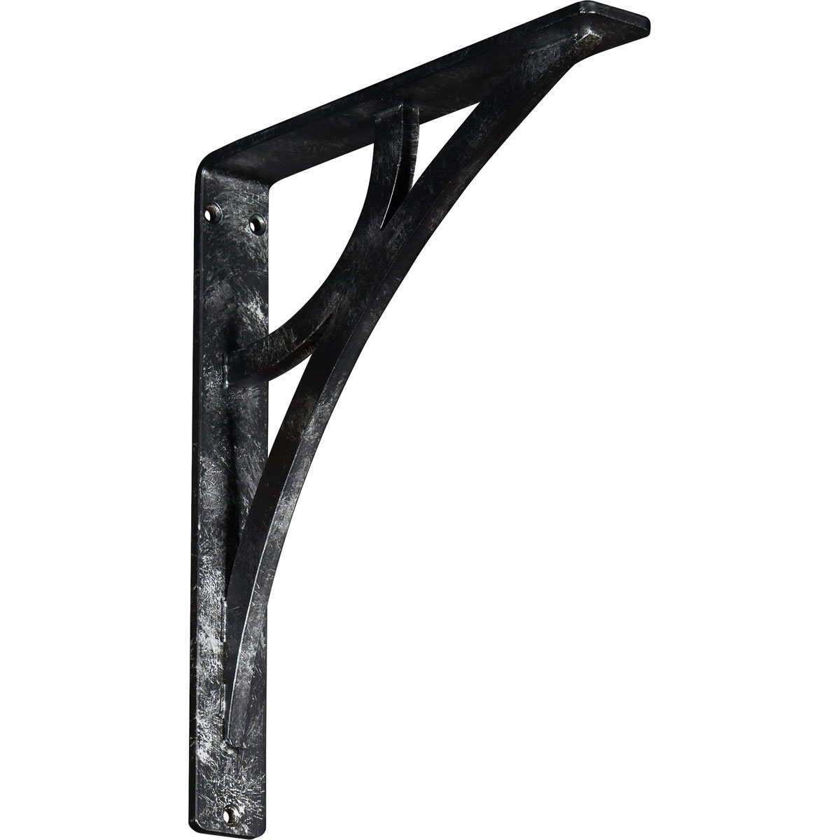 1 1/2"W X 5 1/2"D X 8"H Galveston Wrought Iron , (Single Center Brace), Antiqued Copper Furniture > Cabinets & Storage > Ironing Centers Ekena Millwork 1 1/2"W x 10"D x 12"H Silver