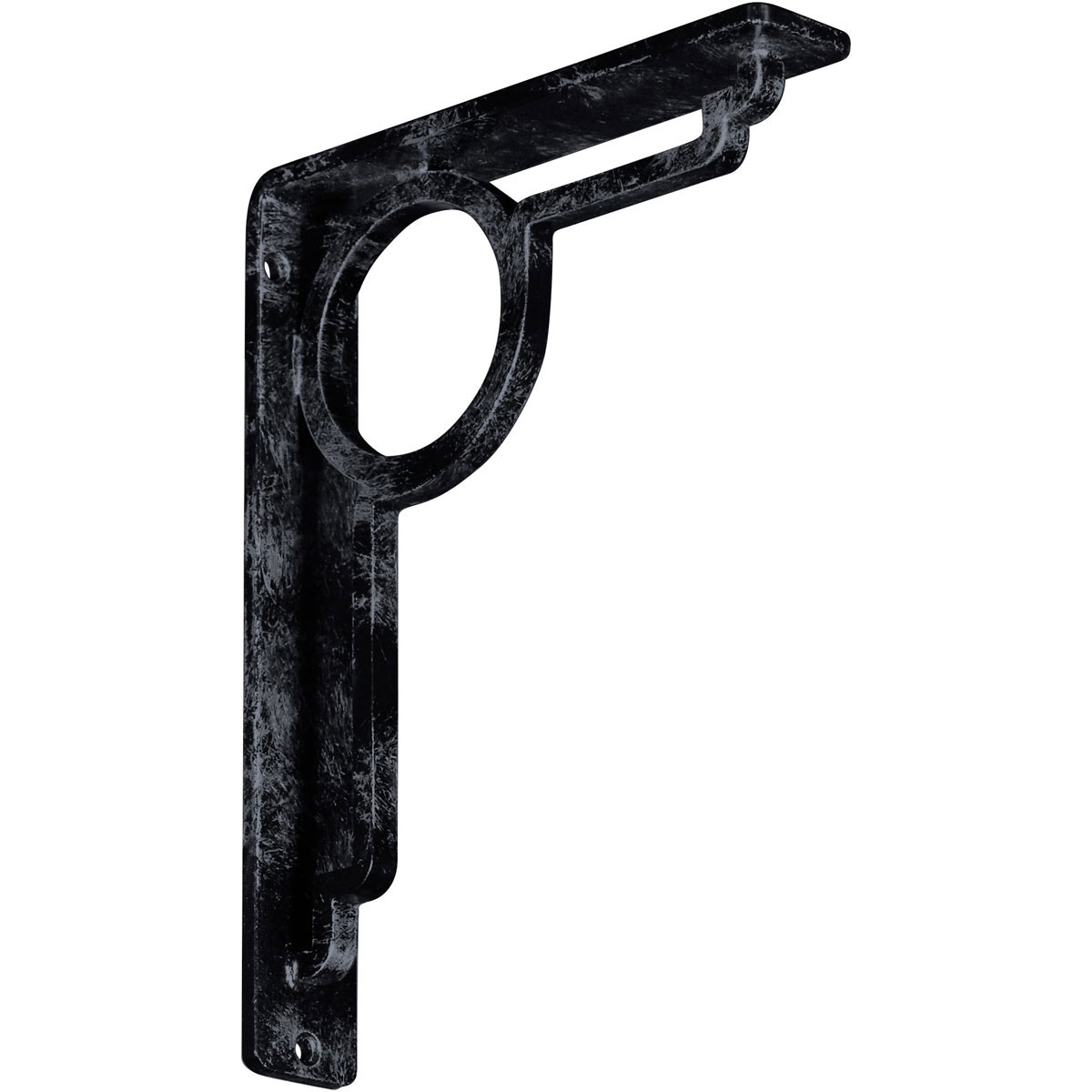 1 1/2"W X 12"D X 15"H Maria Wrought Iron , (Single Center Brace), Antiqued Pale Gold Furniture > Cabinets & Storage > Ironing Centers Ekena Millwork 1 1/2"W x 7 1/2"D x 10"H Antiqued Pewter