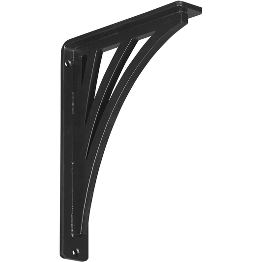 1 1/2"W X 7 1/2"D X 10"H Nevio Wrought Iron , (Single Center Brace), Antiqued Bronze Furniture > Cabinets & Storage > Ironing Centers Ekena Millwork 1 1/2"W x 7 1/2"D x 10"H Antiqued Warm Silver