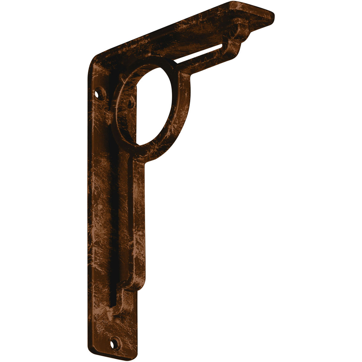 1 1/2"W X 12"D X 15"H Maria Wrought Iron , (Single Center Brace), Antiqued Pale Gold Furniture > Cabinets & Storage > Ironing Centers Ekena Millwork 1 1/2"W x 5 1/2"D x 8"H Antiqued Bronze