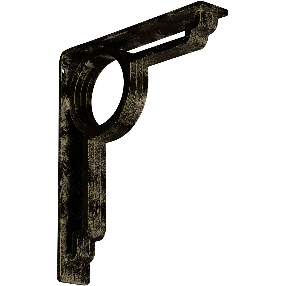 1 1/2"W X 12"D X 15"H Maria Wrought Iron , (Single Center Brace), Antiqued Pale Gold Furniture > Cabinets & Storage > Ironing Centers Ekena Millwork 2" W x 10" D x 12" H Antiqued Pale Gold