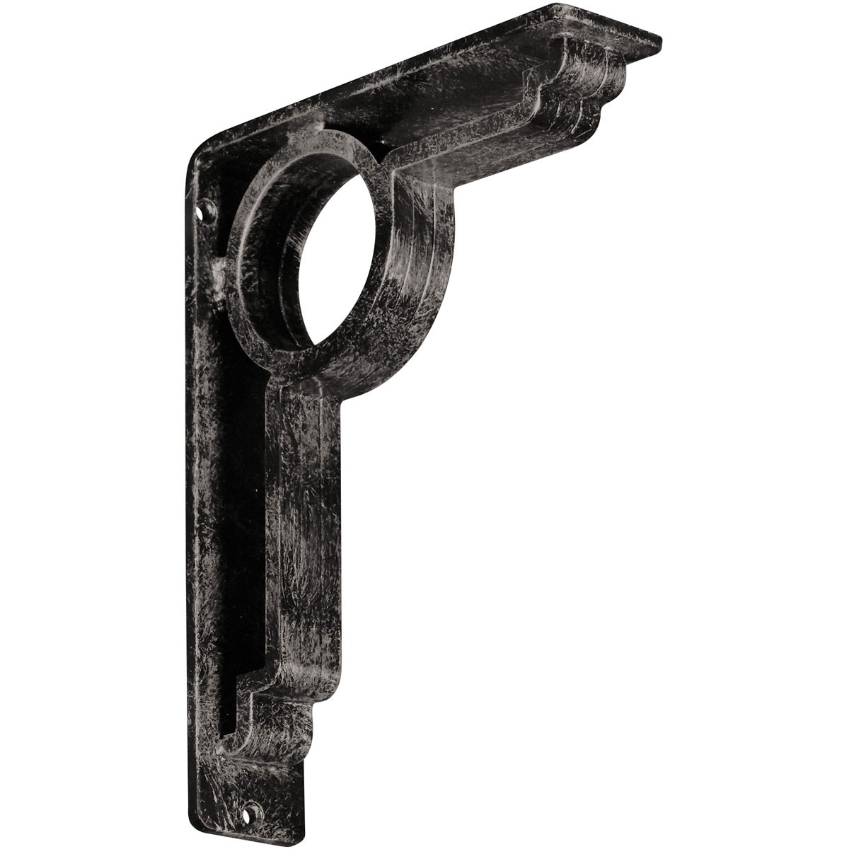 1 1/2"W X 12"D X 15"H Maria Wrought Iron , (Single Center Brace), Antiqued Pale Gold Furniture > Cabinets & Storage > Ironing Centers Ekena Millwork 2"W x 7 1/2"D x 10"H Silver