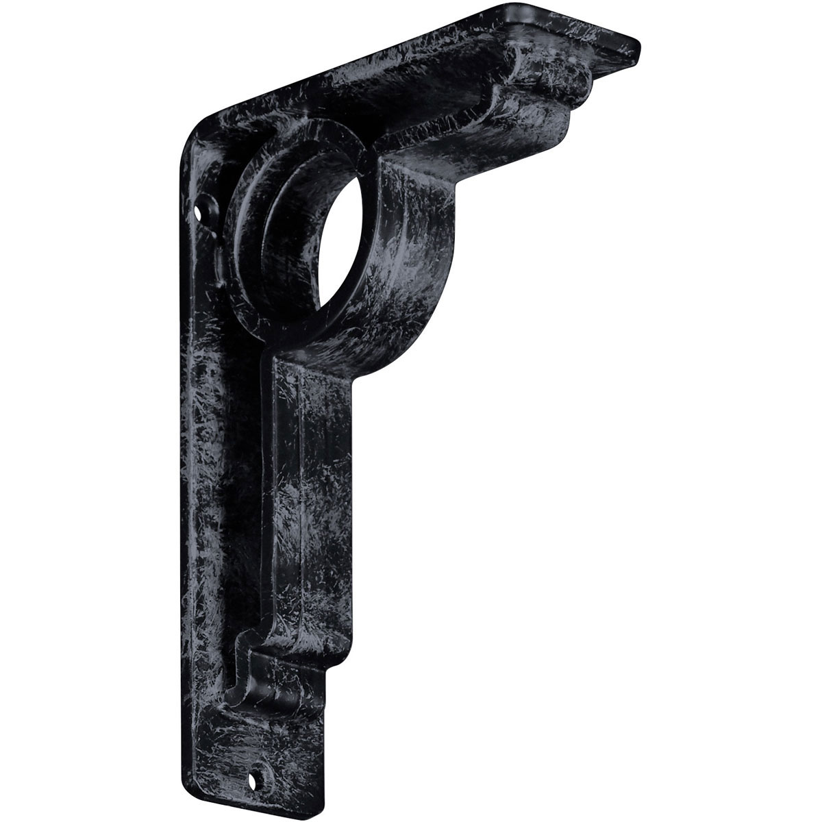 1 1/2"W X 7 1/2"D X 10"H Maria Wrought Iron , (Single Center Brace), Antiqued Brass Furniture > Cabinets & Storage > Ironing Centers Ekena Millwork 2"W x 5 1/2"D x 8"H Antiqued Pewter