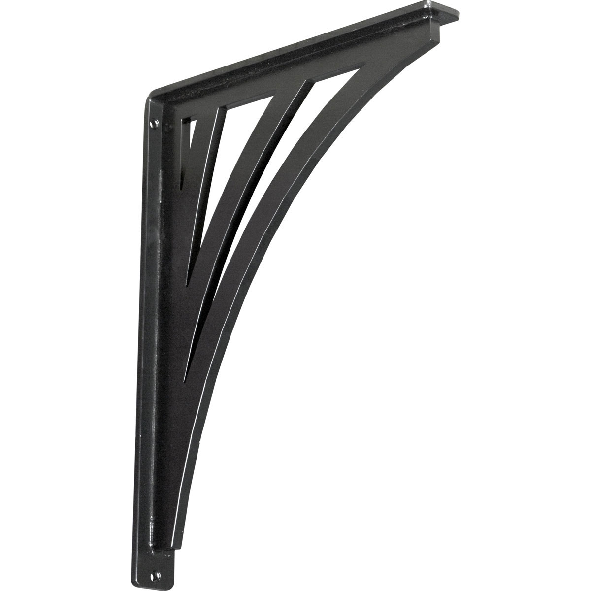 1 1/2"W X 7 1/2"D X 10"H Nevio Wrought Iron , (Single Center Brace), Antiqued Bronze Furniture > Cabinets & Storage > Ironing Centers Ekena Millwork 1 1/2"W x 12"D x 15"H Antiqued Copper
