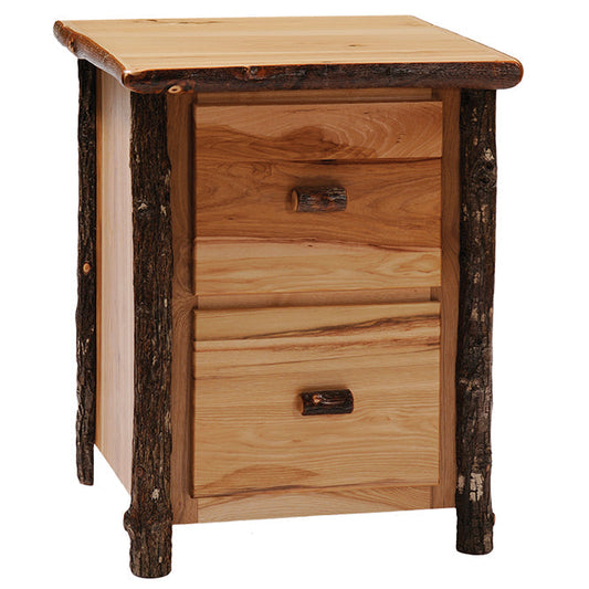 Fireside Lodge Hickory Two Drawer File Cabinet