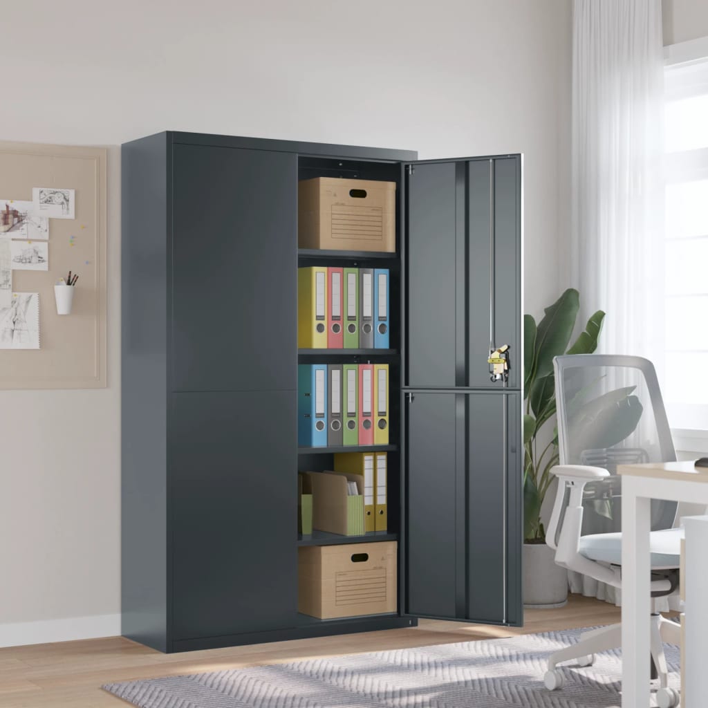 File Cabinet 4.3&quot;X5.7&quot;X70.9&quot; Steel