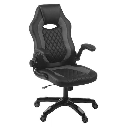 AoN AON001BKGY Archeus Ergonomic Gaming Chair, Black & Grey