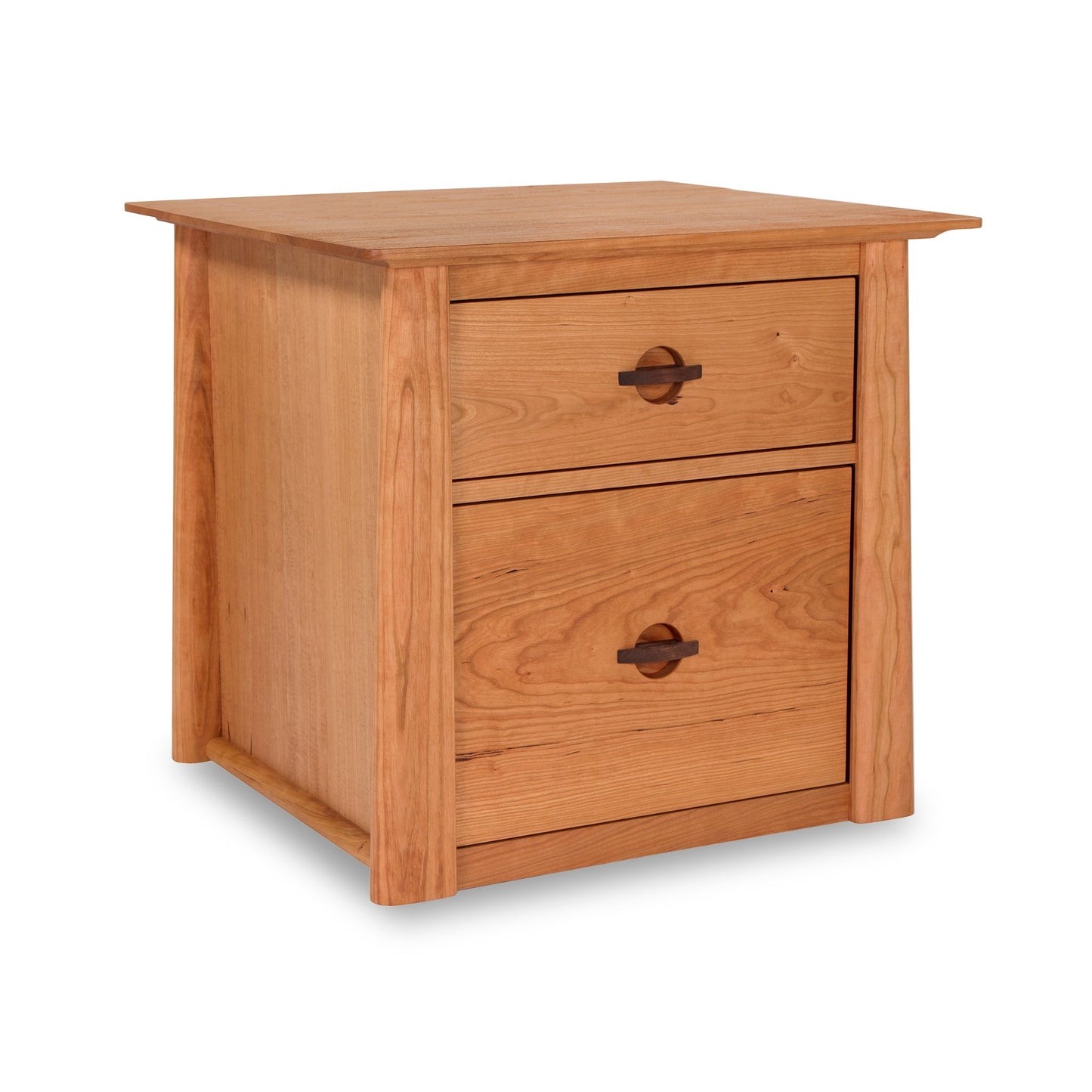 A Cherry Moon File Cabinet isolated on a white background.
