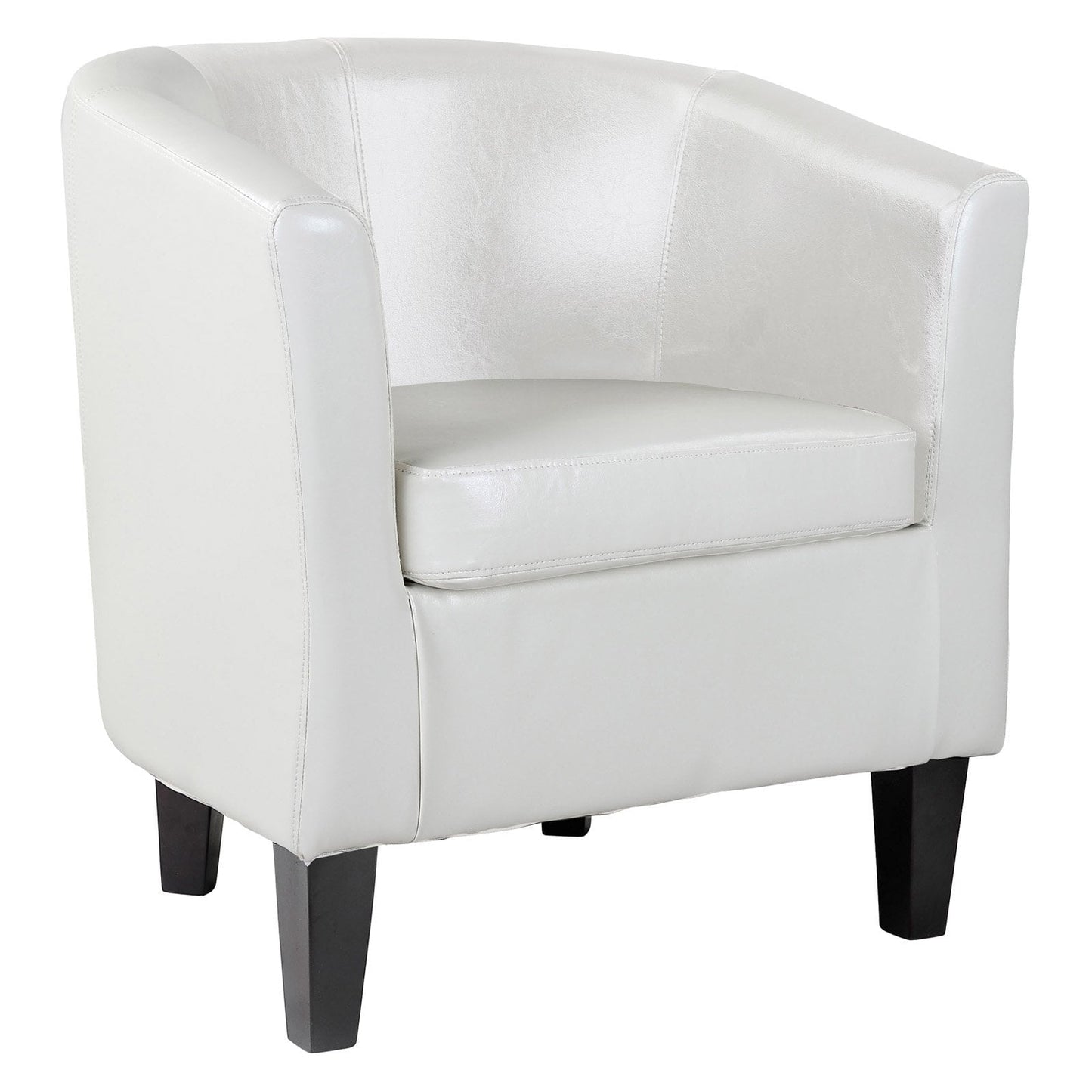 CorLiving Antonio Bonded Leather Tub Chair