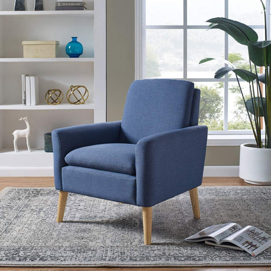 Dazone Lounge Chair, Blue