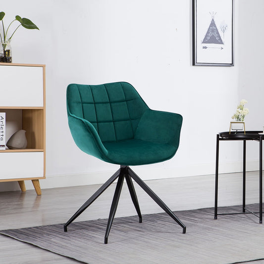 Duhome Elegant Lifestyle 13.7 in Manager's Chair with Has Arms, 300 lb. Capacity, Green