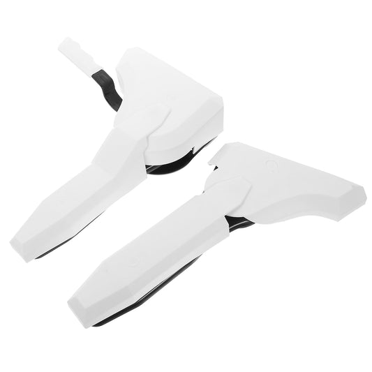 Durable Angle Adjuster 180 Degree 2 Pcs Seat Gaming Chair Gamer Accessory Tool White Office