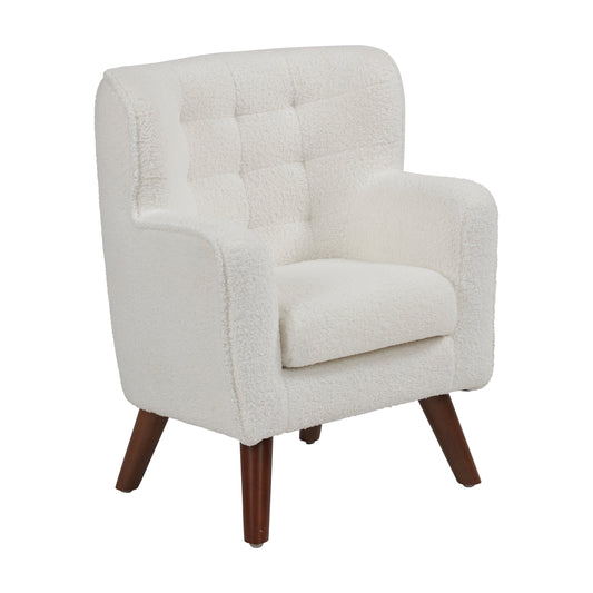 ECR4Kids Mila Arm Chair, Kids Furniture, White
