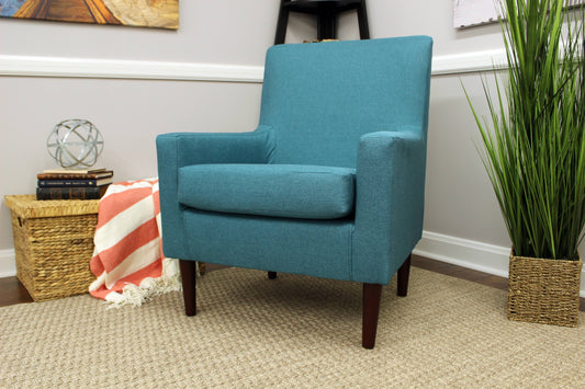 Emma Arm Chair - Caribbean Teal