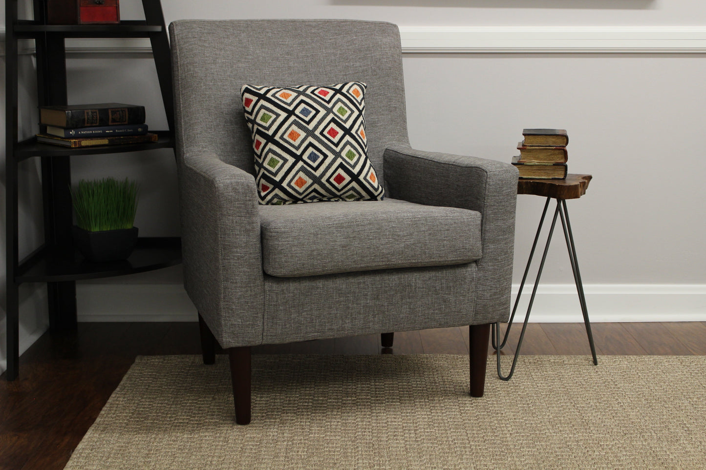 Emma Arm Chair - Gray