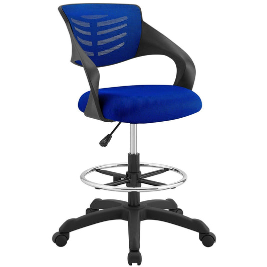 Ergode Thrive Mesh Drafting Chair - Blue